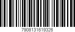 Código de barras (EAN, GTIN, SKU, ISBN): '7908131619326'