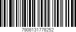 Código de barras (EAN, GTIN, SKU, ISBN): '7908131778252'