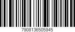 Código de barras (EAN, GTIN, SKU, ISBN): '7908136505945'