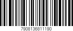 Código de barras (EAN, GTIN, SKU, ISBN): '7908136811190'