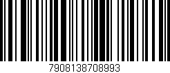 Código de barras (EAN, GTIN, SKU, ISBN): '7908138708993'