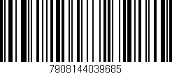 Código de barras (EAN, GTIN, SKU, ISBN): '7908144039685'