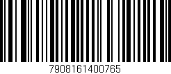 Código de barras (EAN, GTIN, SKU, ISBN): '7908161400765'