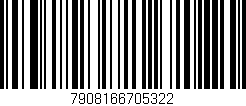 Código de barras (EAN, GTIN, SKU, ISBN): '7908166705322'
