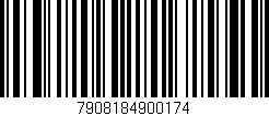 Código de barras (EAN, GTIN, SKU, ISBN): '7908184900174'