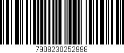 Código de barras (EAN, GTIN, SKU, ISBN): '7908230252998'