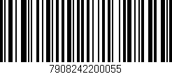Código de barras (EAN, GTIN, SKU, ISBN): '7908242200055'