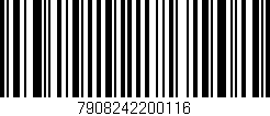 Código de barras (EAN, GTIN, SKU, ISBN): '7908242200116'