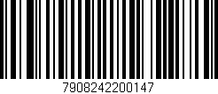 Código de barras (EAN, GTIN, SKU, ISBN): '7908242200147'
