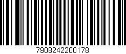 Código de barras (EAN, GTIN, SKU, ISBN): '7908242200178'