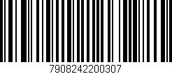 Código de barras (EAN, GTIN, SKU, ISBN): '7908242200307'