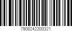 Código de barras (EAN, GTIN, SKU, ISBN): '7908242200321'
