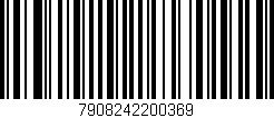 Código de barras (EAN, GTIN, SKU, ISBN): '7908242200369'