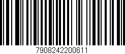 Código de barras (EAN, GTIN, SKU, ISBN): '7908242200611'