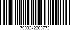 Código de barras (EAN, GTIN, SKU, ISBN): '7908242200772'