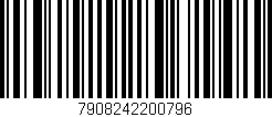 Código de barras (EAN, GTIN, SKU, ISBN): '7908242200796'
