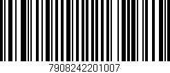 Código de barras (EAN, GTIN, SKU, ISBN): '7908242201007'