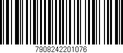 Código de barras (EAN, GTIN, SKU, ISBN): '7908242201076'