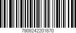 Código de barras (EAN, GTIN, SKU, ISBN): '7908242201670'