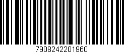 Código de barras (EAN, GTIN, SKU, ISBN): '7908242201960'
