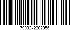Código de barras (EAN, GTIN, SKU, ISBN): '7908242202356'