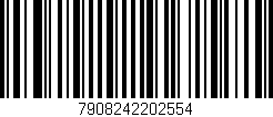 Código de barras (EAN, GTIN, SKU, ISBN): '7908242202554'