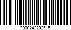Código de barras (EAN, GTIN, SKU, ISBN): '7908242202615'