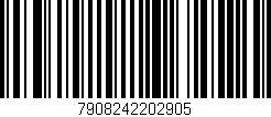 Código de barras (EAN, GTIN, SKU, ISBN): '7908242202905'