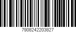 Código de barras (EAN, GTIN, SKU, ISBN): '7908242203827'