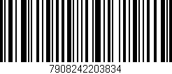 Código de barras (EAN, GTIN, SKU, ISBN): '7908242203834'