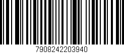 Código de barras (EAN, GTIN, SKU, ISBN): '7908242203940'