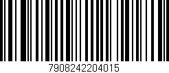 Código de barras (EAN, GTIN, SKU, ISBN): '7908242204015'