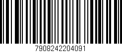 Código de barras (EAN, GTIN, SKU, ISBN): '7908242204091'