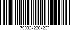 Código de barras (EAN, GTIN, SKU, ISBN): '7908242204237'