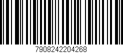 Código de barras (EAN, GTIN, SKU, ISBN): '7908242204268'