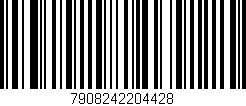 Código de barras (EAN, GTIN, SKU, ISBN): '7908242204428'