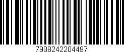 Código de barras (EAN, GTIN, SKU, ISBN): '7908242204497'