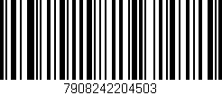 Código de barras (EAN, GTIN, SKU, ISBN): '7908242204503'