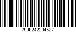 Código de barras (EAN, GTIN, SKU, ISBN): '7908242204527'