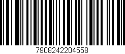 Código de barras (EAN, GTIN, SKU, ISBN): '7908242204558'