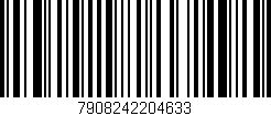 Código de barras (EAN, GTIN, SKU, ISBN): '7908242204633'