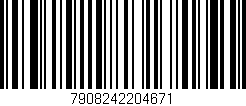 Código de barras (EAN, GTIN, SKU, ISBN): '7908242204671'