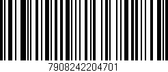 Código de barras (EAN, GTIN, SKU, ISBN): '7908242204701'