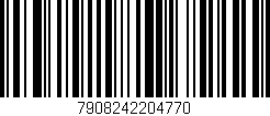 Código de barras (EAN, GTIN, SKU, ISBN): '7908242204770'
