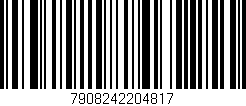 Código de barras (EAN, GTIN, SKU, ISBN): '7908242204817'