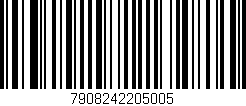 Código de barras (EAN, GTIN, SKU, ISBN): '7908242205005'