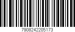 Código de barras (EAN, GTIN, SKU, ISBN): '7908242205173'