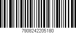 Código de barras (EAN, GTIN, SKU, ISBN): '7908242205180'