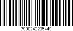 Código de barras (EAN, GTIN, SKU, ISBN): '7908242205449'