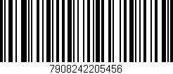 Código de barras (EAN, GTIN, SKU, ISBN): '7908242205456'